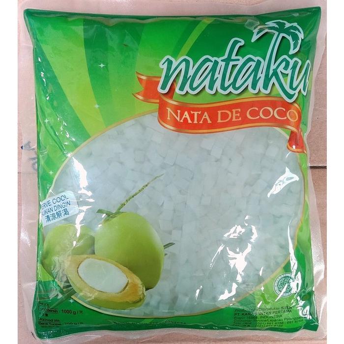 Gambar (DUS) NATA DE COCO 1 KG PLAIN SLICE KARA NATAKU DOS CTN CARTON KARDUS GROSIR - NATAKU(DADU KCL dari Sanusi toko undefined Tokopedia