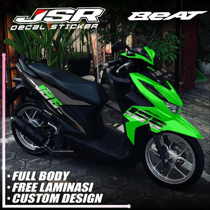 Gambar Decal sticker beat deluxe/street , skotlet variasi full body motif simple dan keren - 1, Glossy dari dr striping undefined Tokopedia