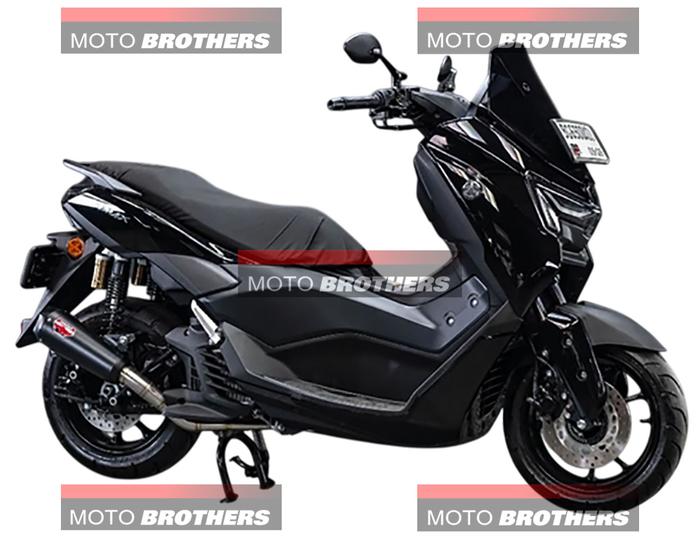 Gambar KNALPOT R9 R 9 ALPHA BLACK NMAX TURBO NEO 2024 dari MOTO BROTHERS undefined Tokopedia