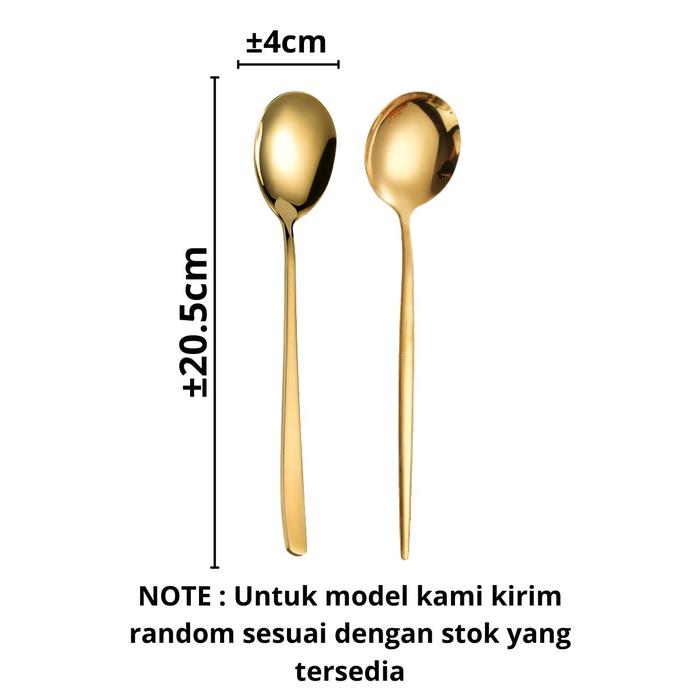 Gambar Sendok Garpu Korea Sujeo Alat Makan Korean Spoon Fork Stainless Steel Kitchenware Anti Karat Murah Berkualitas - Sendok Gold dari Aven Indonesia undefined Tokopedia