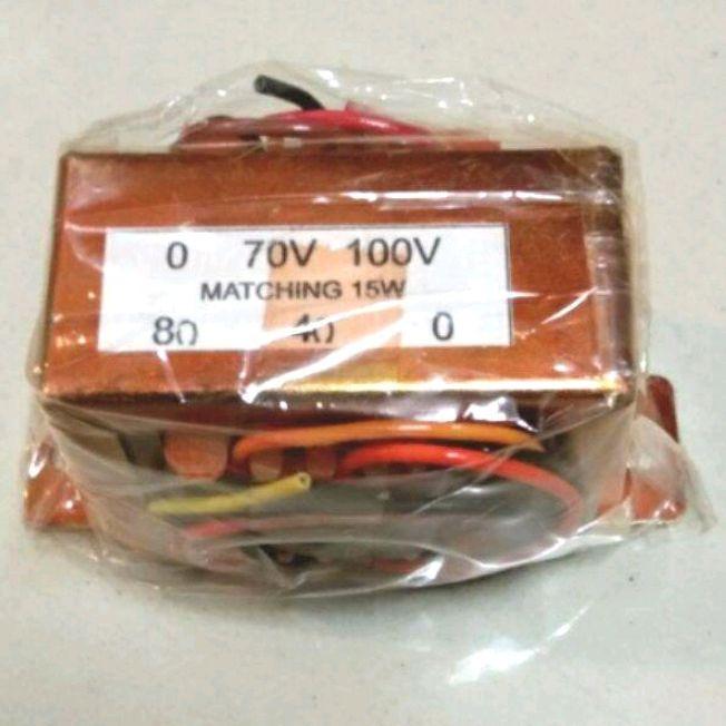 Gambar Trafo Matching Toa 15/25 Watt 4-8-16 Ohm 70-100 V - 15 Watt dari WITEC undefined Tokopedia