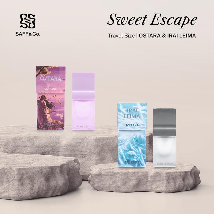 Gambar [BUNDLE TWINPACK] SAFF & Co. Extrait de Parfum - TRAVEL SIZE - SWEET ESCAPE dari SAFF & Co. undefined Tokopedia