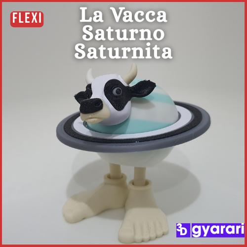 Gambar La Vacca Saturno Saturnita Flexi Mainan Meme Anomali Besar Lucu dari 3D Gyarari undefined Tokopedia