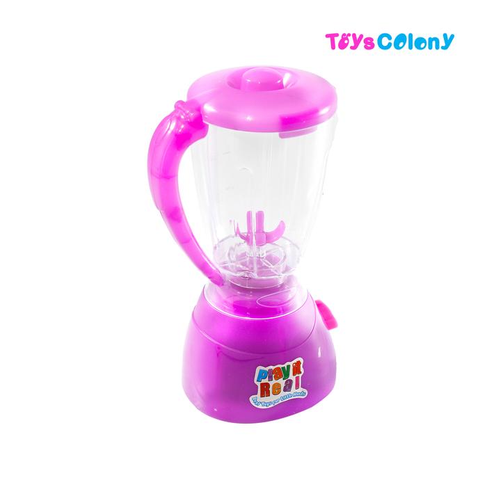 Gambar PLAY IT REAL BLENDER MINI-BISA ISI AIR DAN BISA BERPUTAR ADA LAMPU - UNGU dari Toys Colony undefined Tokopedia