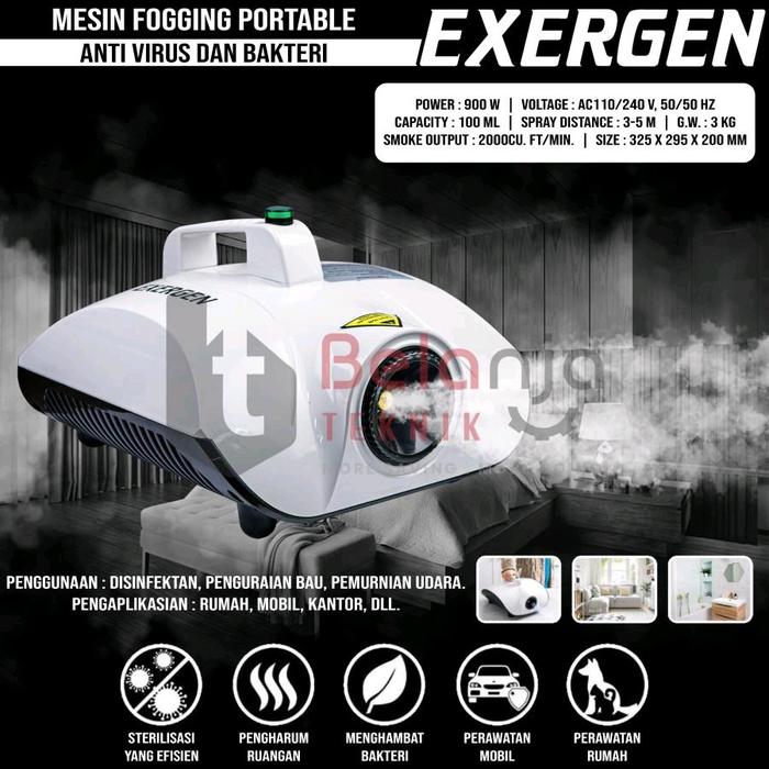 Gambar Exergen Cold Fogging Uap Machine Mesin Fogger Pengasapan XG900 XG 900 dari Belanja Teknik undefined Tokopedia