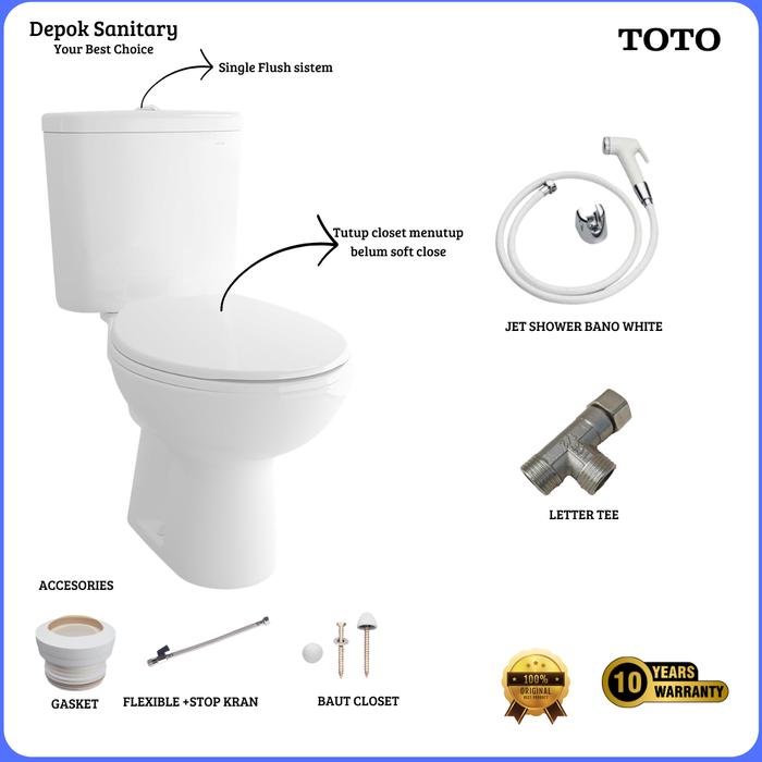 Tcd01r Promo PROMO CLOSET DUDUK TOTO CW53J/SW53JP/TCD-01R WC DUDUK SINGLE ...