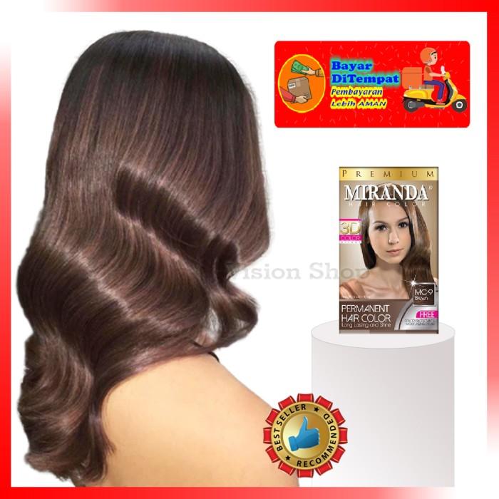 Gambar Pewarna Rambut Permanen Miranda Hair Colour Brown 30ml Cat Rambut Warna Natural Coklat Gelap Semir Rambut Penutup Uban Tahan Lama Cat Rambut Untuk Pria Dan Wanita Pewarna Rambut Halal Permanen Miranda Cat Rambut Mudah Digunakan Pewarna Rambut Coklat Alami dari aimilamillss undefined Tokopedia