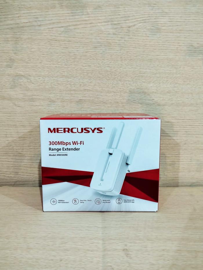 Mercusys MW300RE 300Mbps Wi-Fi Range Extender di Golden Casuarina  Tokopedia