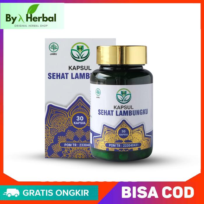 Gambar Obat Sesak Di Dada , Nafas Berat, Nyeri Ulu Hati, Pusing, Batuk Berdahak, Suara Berat, Punggung Bawah Sakit Karena Asam Lambung Naik Dan Maag Kronis - Kapsul Sehat Lambung Original - 30 Kapsul dari By.A Herbal undefined Tokopedia
