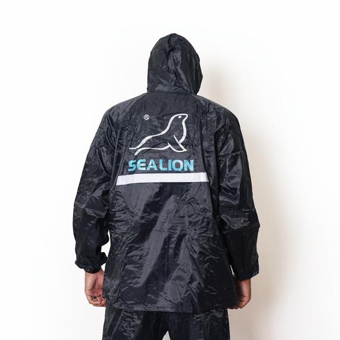 Gambar Sea Lion - Jas Hujan Rain Coat B01 Setelan Jaket Celana Pria Wanita Tebal Anti Rembes All Size - Black dari Rosanna Online undefined Tokopedia