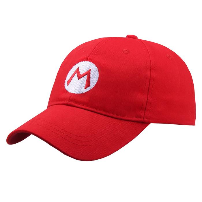 Gambar Topi Mario Bros / Super Mario Hat Cap - Merah dari FARREL RIZKI TRINANDA undefined Tokopedia