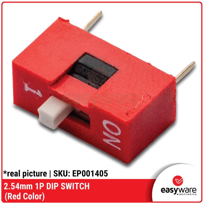 Gambar DIP SWITCH 2.54mm SLIDE SWITCH 2P 3P 4P 5P 6P 7P 8P 9P 10P 12P Sliding Switch 2 Pin 4pin Toggle Switch DIP - 1 Pin Merah dari EasyWare Electronics undefined Tokopedia