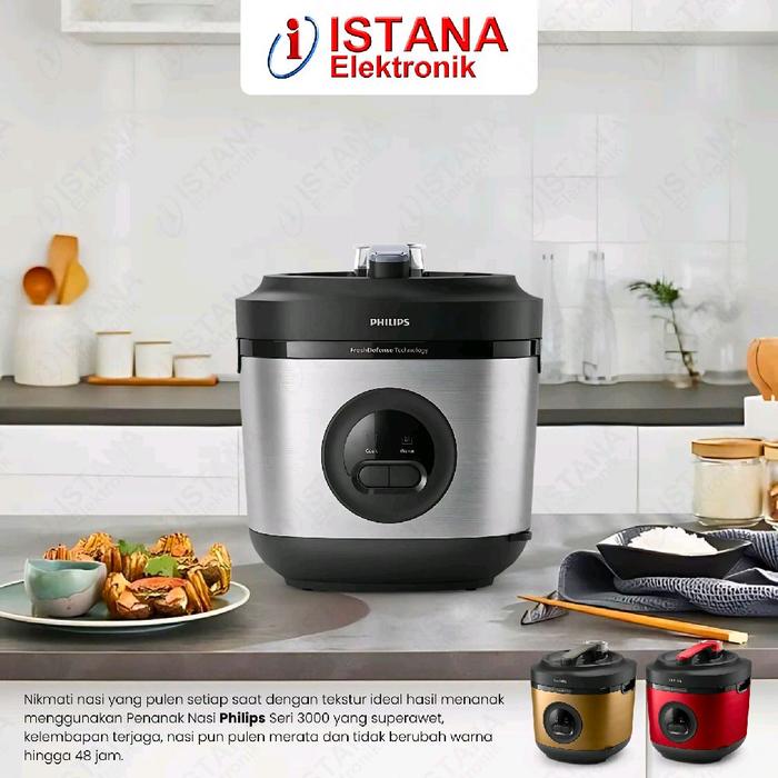Gambar PHILIPS MAGIC COM/RICE COOKER 1.8 LITER HD3211 dari ISTANA ELEKTRONIK PALEMBANG undefined Tokopedia