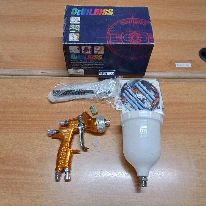 Gambar Spray Gun Devilbiss GTI Pro Lite PROL-TE20C-14 (ga jadi pakai) dari Barkas Gebang Jogja_NEW undefined Tokopedia
