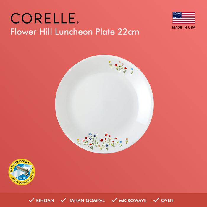 Gambar CORELLE Flower Hill Luncheon Plate 22cm / Piring - 6 pcs dari Homeland Store undefined Tokopedia