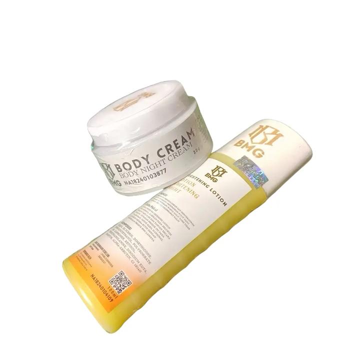 Gambar BMG Paket Hemat 1 Lotion Kuning 100ml dan 1 Body Cream Night 30gr dari Vifabeauty undefined Tokopedia