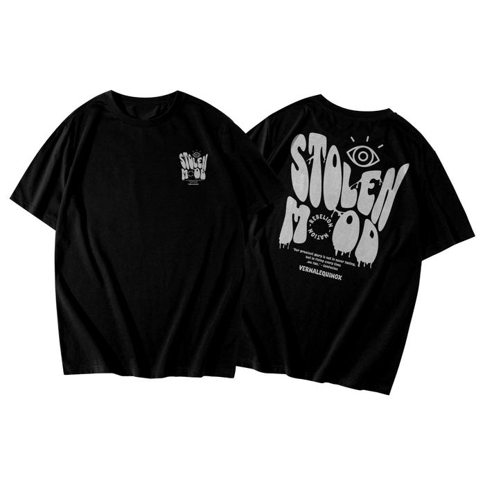 Gambar Kaos Distro Bandung Vernalequinox Oversize Starboy Outfit Skena Cowok Cewek - T-Shirt Pria Wanita - STOLEN, XL dari Vernalequinox undefined Tokopedia
