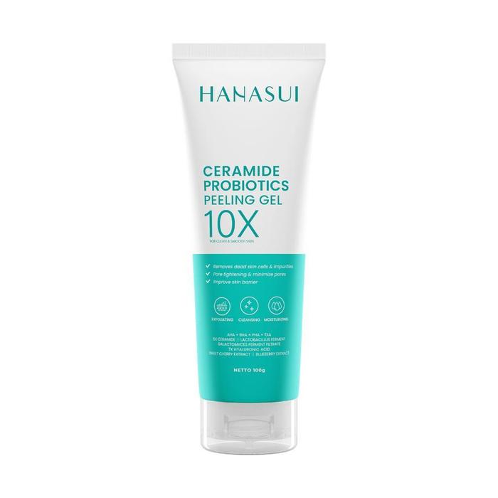 Gambar Hanasui 10x Ceramide Probiotics Series - Moisturizer Gel 30gr - Clear Pad - Peeling Gel - Exfoliating Serum - Peeling Gel dari Surya Beauty Store Cosmetics undefined Tokopedia