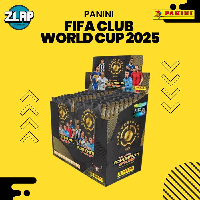 Gambar Panini FIFA Club World Cup 2025 Adrenalyn XL – Booster Box of 50 - Booster Box of 50 dari Zlap Collectibles undefined Tokopedia