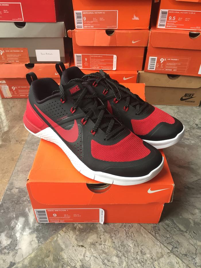 Jual RARE NIKE METCON 1 BRED BANNED 