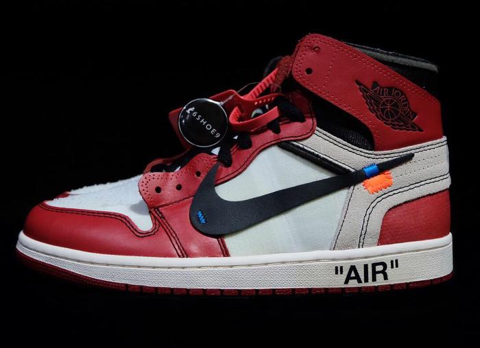Jual AIR JORDAN 1 OFF WHITE CHICAGO US 