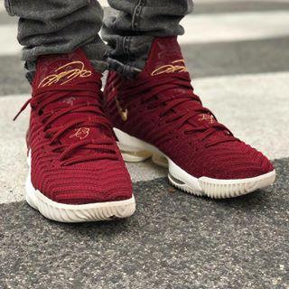 lebrons red and gold