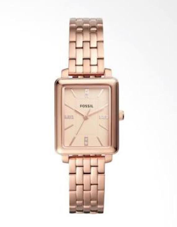 Jual Fossil BQ 3275 rose gold stainless 