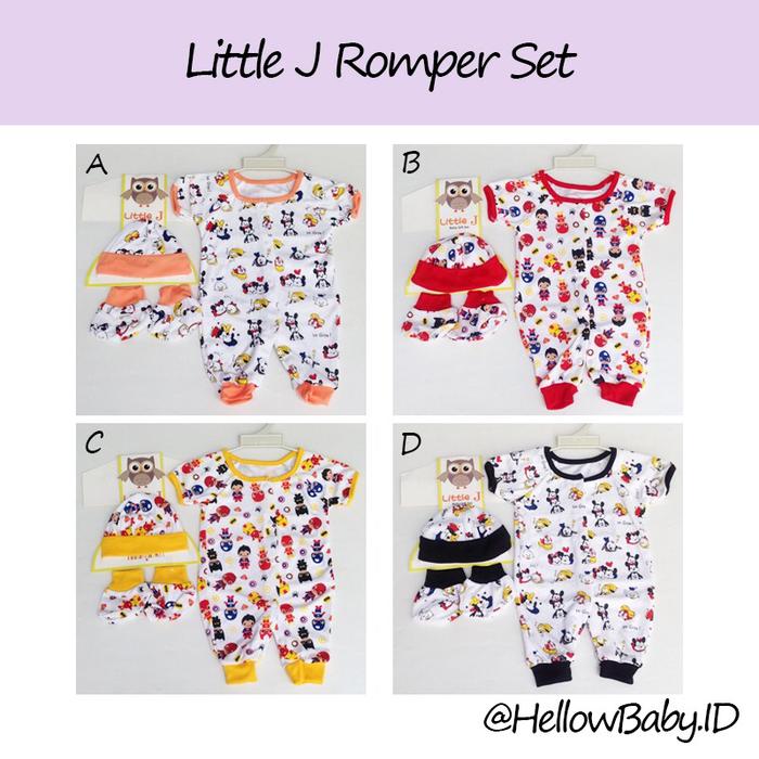 Jual Little J Romper Set Kota Surabaya Hellowbabyid Tokopedia