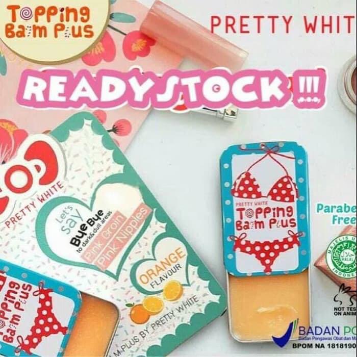 Gambar Topping Balm Plus Original BPOM Pretty White dari Nin's Collections undefined Tokopedia