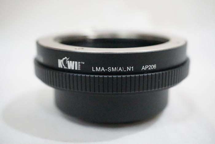 Jual Kiwi Lens Adapter SONY A Alpha Minolta AF to Nikon AF