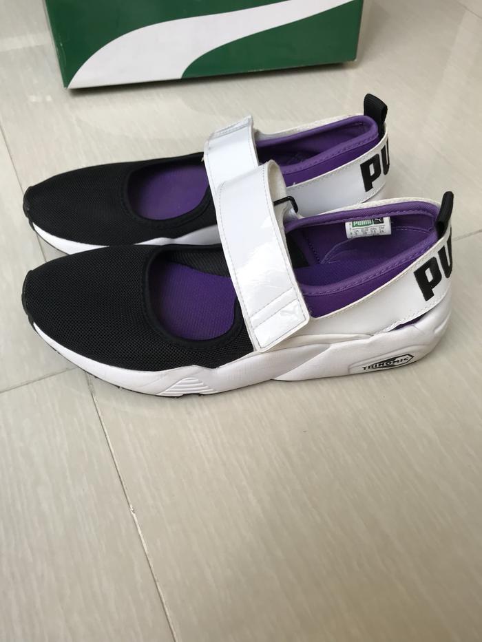 Jual PUMA TRINOMIC BLACK PURPLE SIZE 38 - Kab. Tangerang - step by steph |  Tokopedia