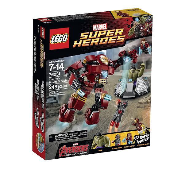 Gambar Lego the hulk buster smash dari T:me shop undefined Tokopedia