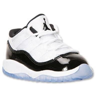 Jual Air jordan xi toddler black and 
