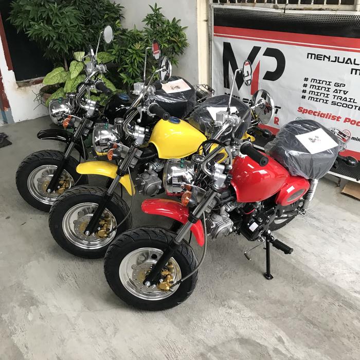 Gambar Motor Monkey 125cc Mini Bike Monkey Classic Motor Mini Monkey dari Mini Pocket Motor Sparepart undefined Tokopedia