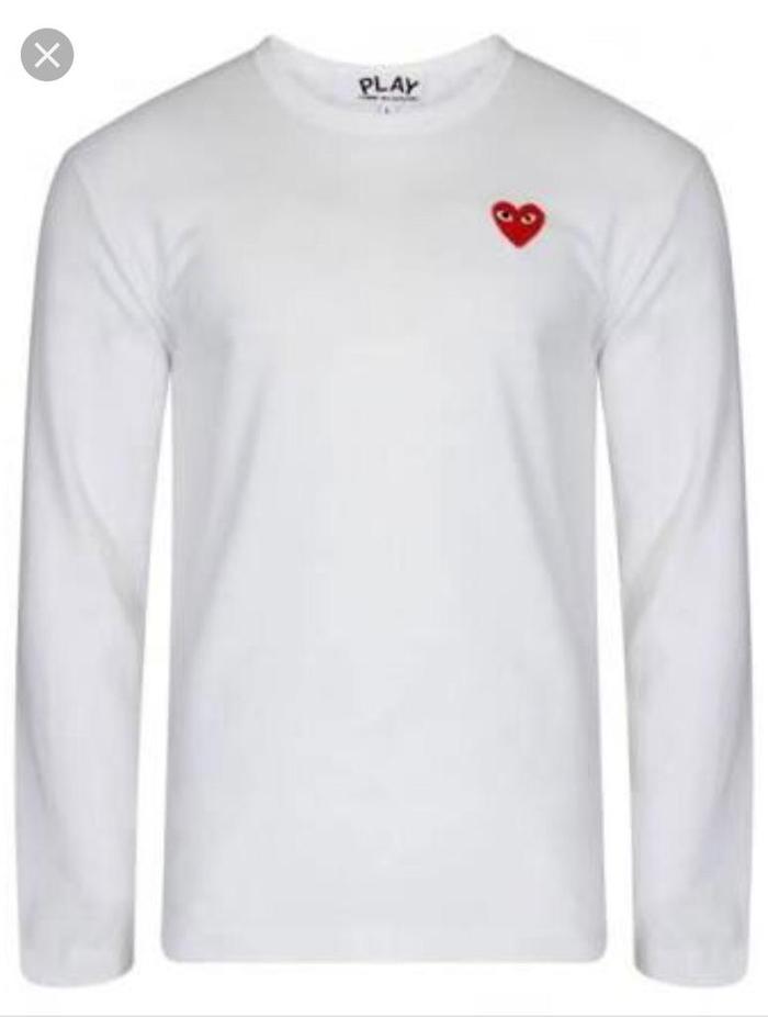 Garcon: Long Sleeve T-shirt white with 