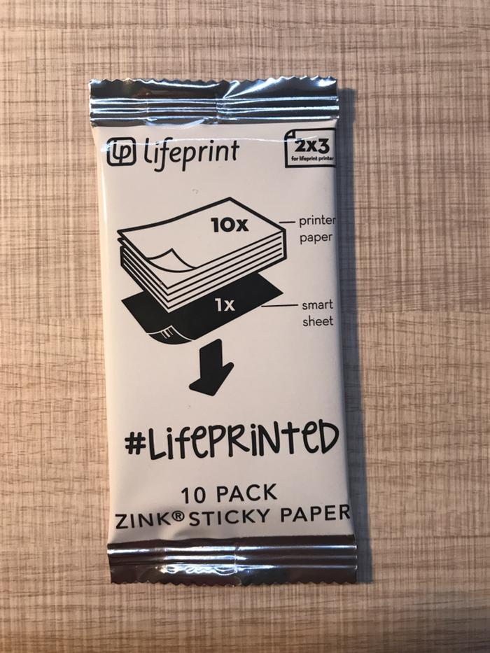 lifeprint paper 2x3