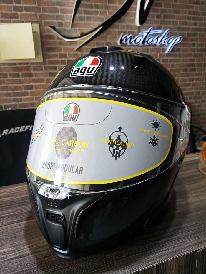 Jual Agv sport Modular carbon glossy - Jakarta Barat - Bv Motoshop |  Tokopedia