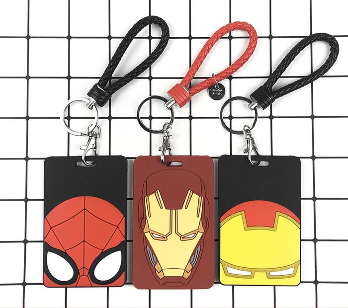 Gambar Tempat Kartu Unik / ID Card Holder Gantungan Kunci Super Heroes dari Alat Tulis Alpha Omega undefined Tokopedia