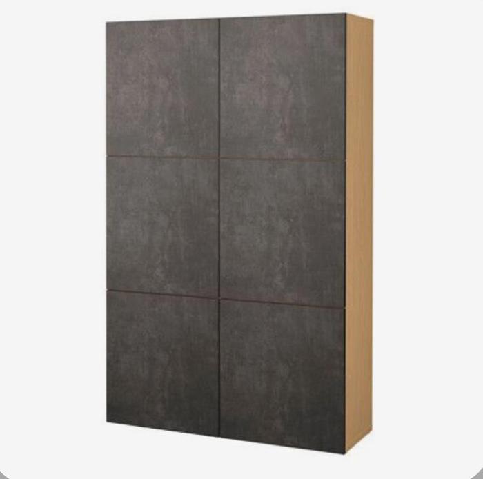 Gambar Lemari Pakaian - Modern Wardrobe Minimalis W-200 Model Industrial dari Petita Workshop undefined Tokopedia
