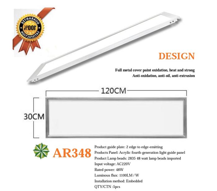 Jual Kap Lampu TL RM LED 30cm x 120cm 48watt - Kota Denpasar - Light Co ...