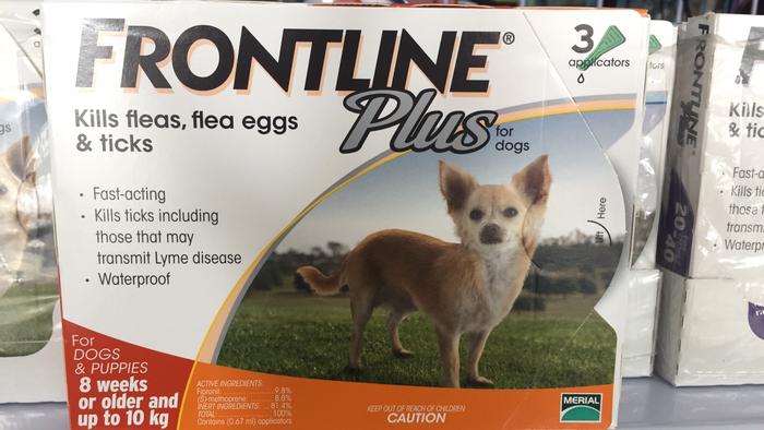 Jual Obat Kutu Anjing Frontline Plus S (berat badan dibawah 10kg