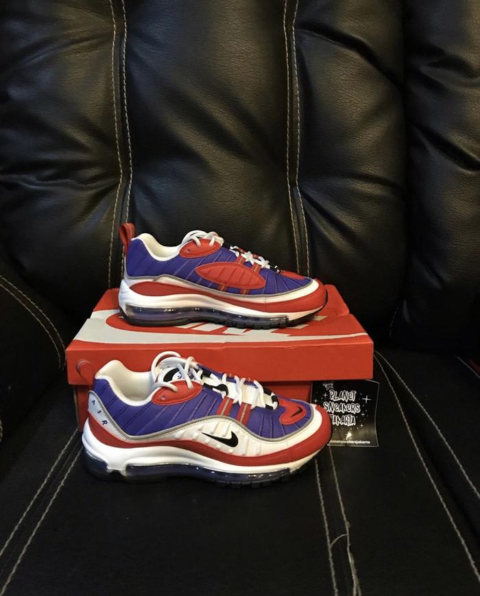 nike air max 98 red and purple