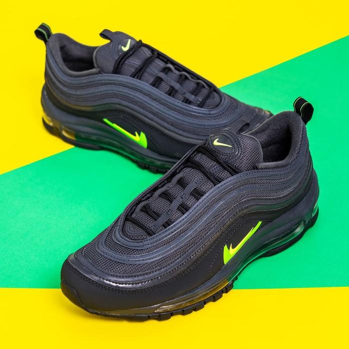 Jual Nike Air Max 97 “Black/Green/Swosh” Kota Bandar Lampung