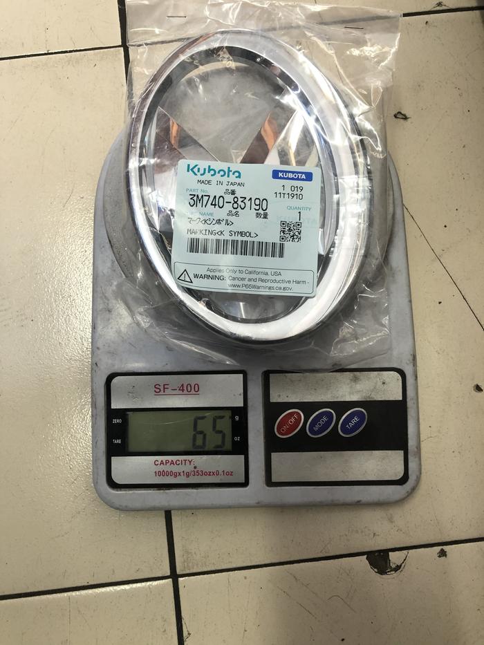 Original Kubota 3m76057170