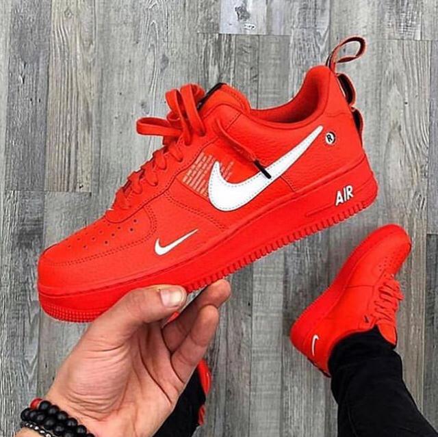 Jual Nike Air Force 1 Low 07 Lv08 Utility RED Sneakers Sepatu Jalan Pria -  Jakarta Utara - Speededdy101 | Tokopedia