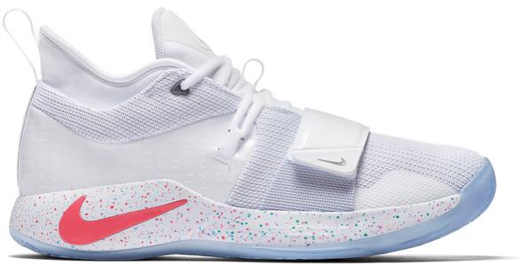 white nike pg 2.5