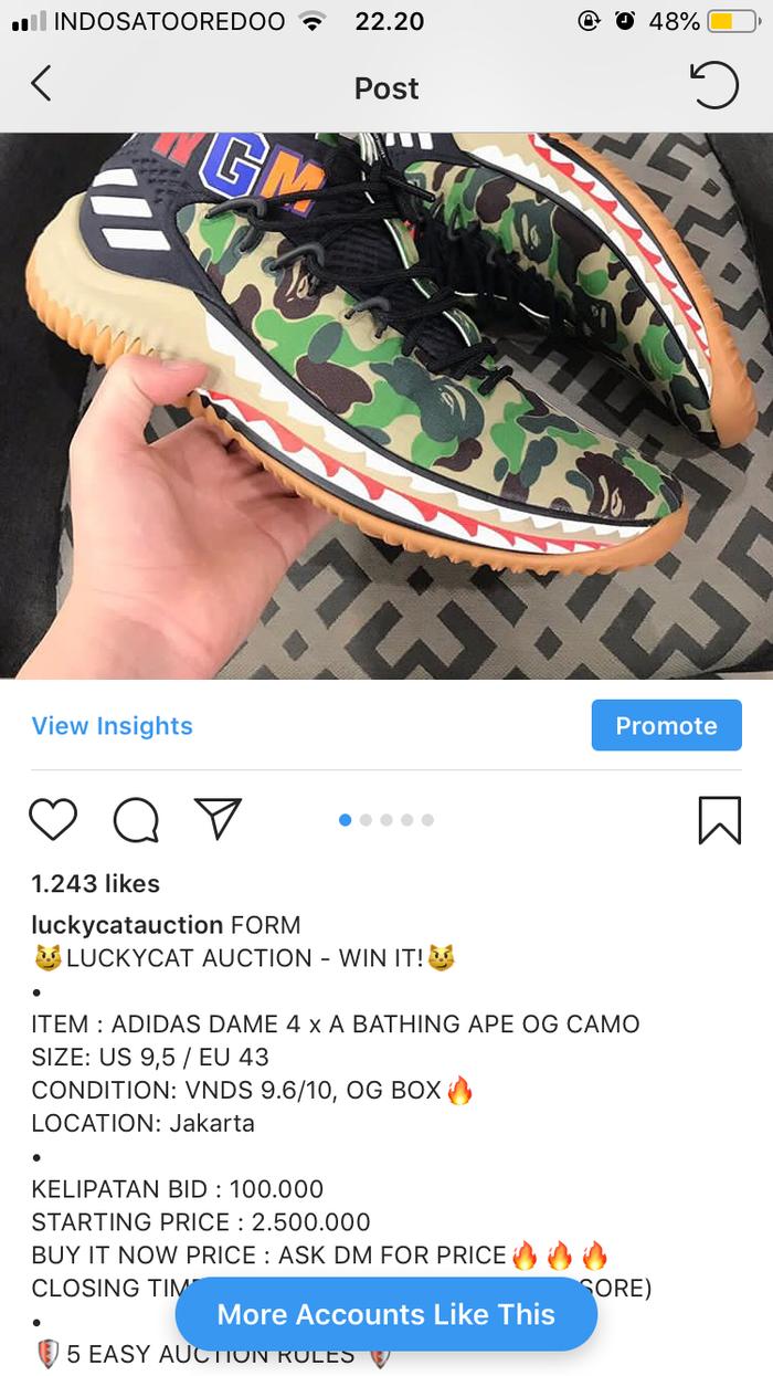 Jual Adidas dame 4 - Jakarta Selatan 