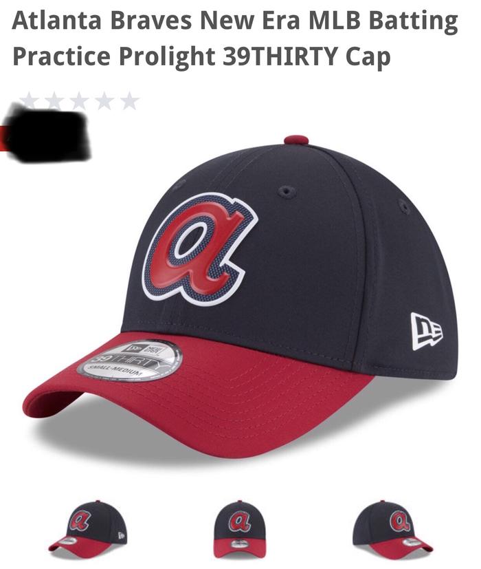 Atlanta braves hat new era small-medium 