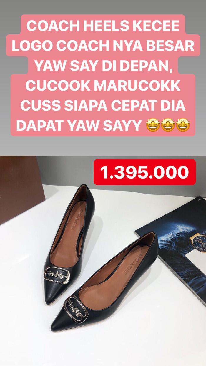 Jual COACH HEELS PO SUPER SALE KHUSUS 