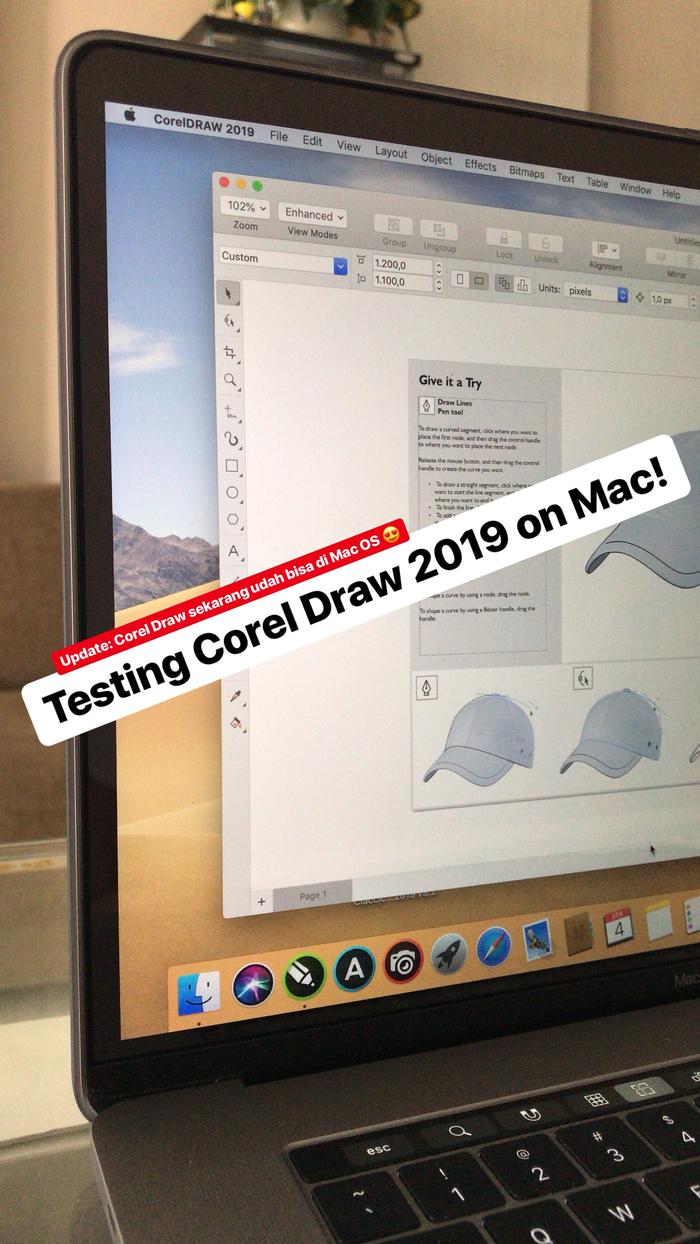 Gambar Software Aplikasi Apps for Mac - Corel Draw 2019 Macbook dari iSolution Surabaya undefined Tokopedia